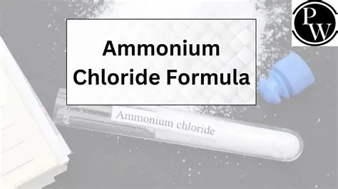 Comparing Table Sugar and Ammonium Chloride