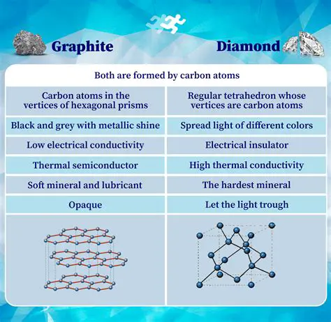 Comparing the Structures of Graphite and Diamond