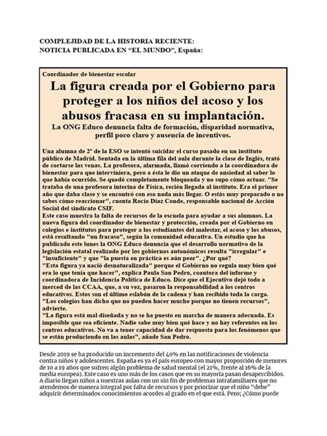 Complejidad de la historia