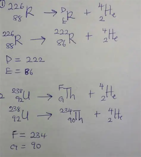 Complete Each Nuclear Fission Reaction
