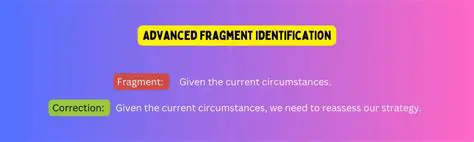 Complete Sentences and Fragment Identification