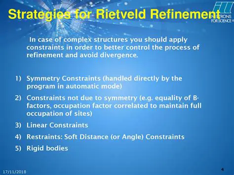 Complex Refinement Strategies