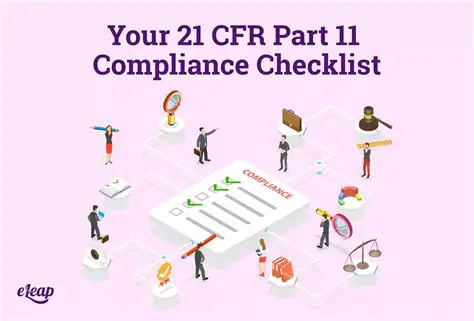 Compliance with 21 CFR Part 11
