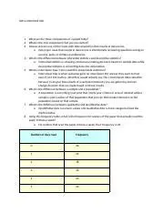 Components of a Payoff Table