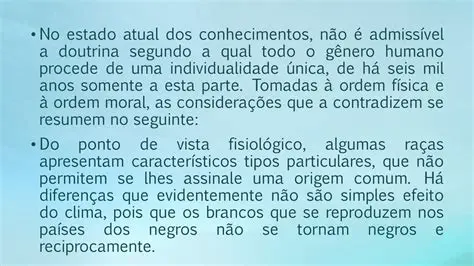 Compreendam o estado atual dos conhecimentos