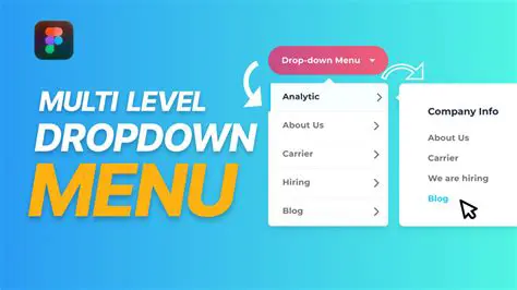 Comprehensive Dropdown Menu