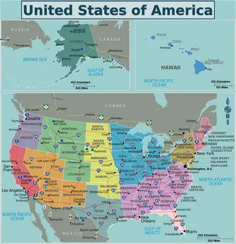 Comprehensive Maps of the USA