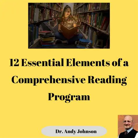 Comprehensive Reading Program