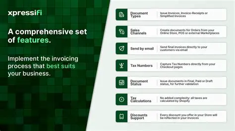 Comprehensive set of features