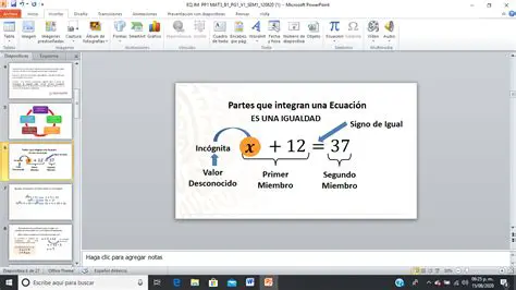 Comprende la Estructura de las Ecuaciones