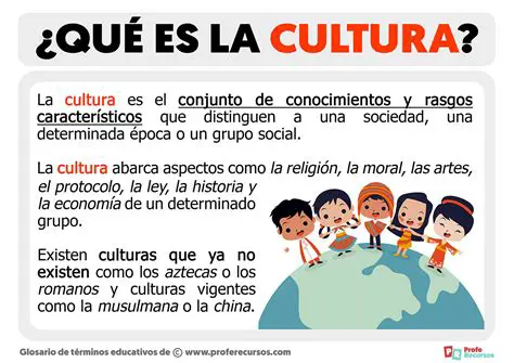 Comprender la cultura y la historia