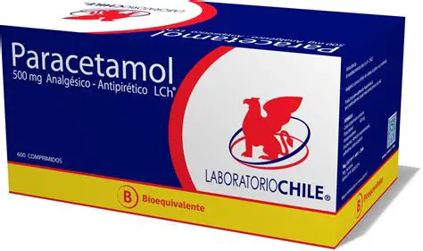 Comprimidos de paracetamol