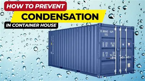 Condensation in a container