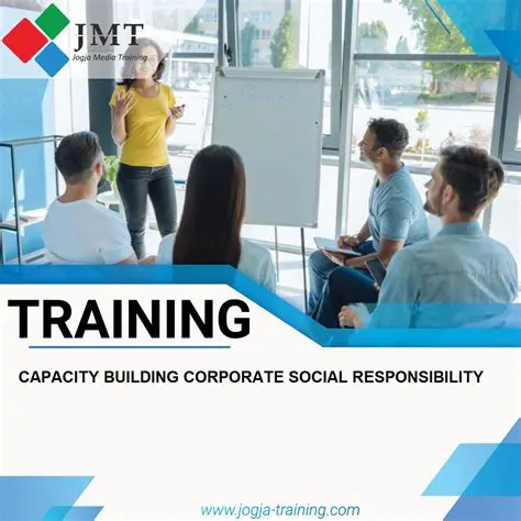 Conducting training and capacity building