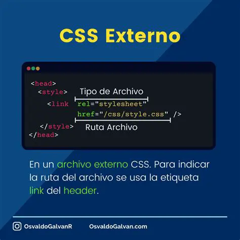 Conectar el archivo CSS de estilo al script de HTML