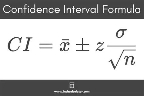Confidence Interval Calculation