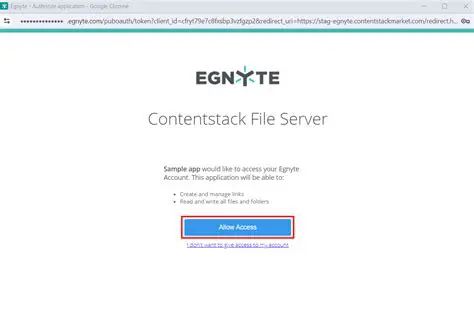 Configure your Egnyte account