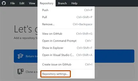 Configuring the Git Repository