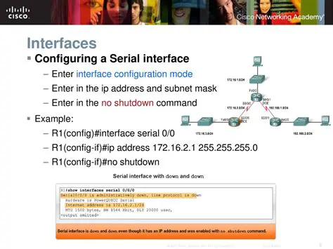 Configuring the Interfaces