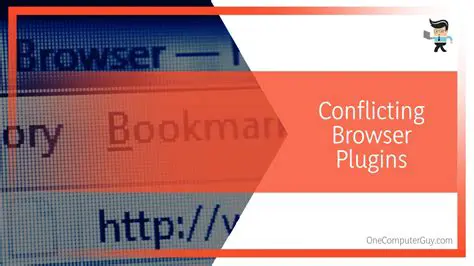 Conflicting libraries or plugins