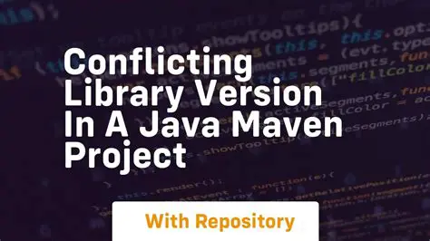 Conflicting library versions