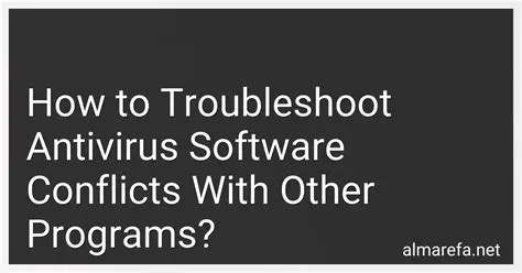 Conflicts with other programs