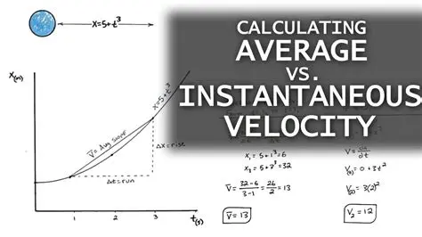 Confusing average velocity with instantaneous velocity