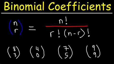 Connection to binomial coefficients