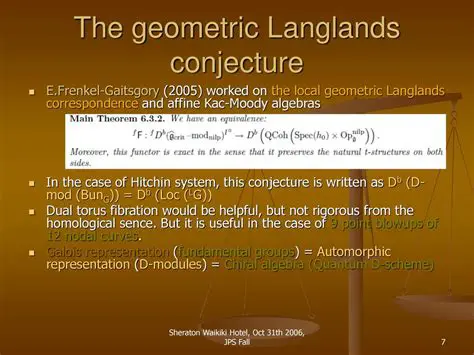 Connections to Geometric Langlands and Class Field Theory