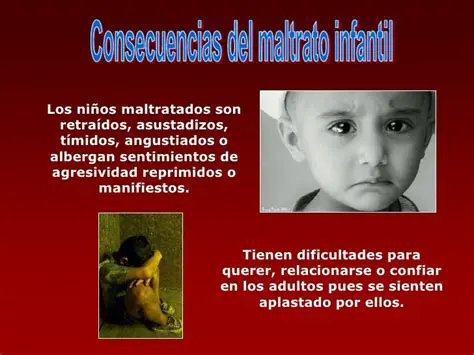 Consecuencias del Maltrato Infantil