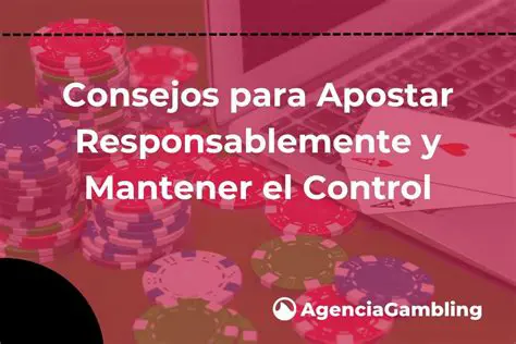 Consejos para apostar de manera responsable