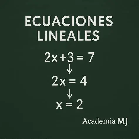 Consejos para resolver ecuaciones lineales