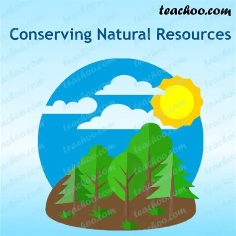 Conserving natural resources