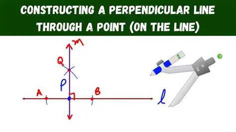 Constructing a Perpendicular Line