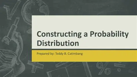 Constructing the Probability Distribution