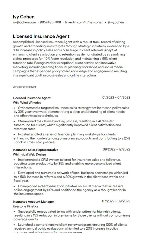 Contact a licensed insurance agent