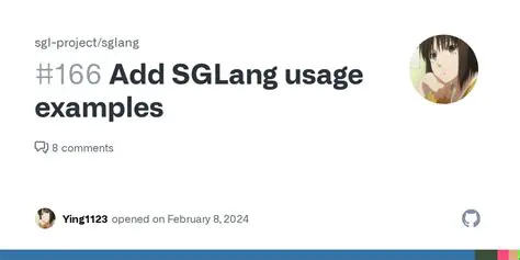 Contact the SGLang project maintainers