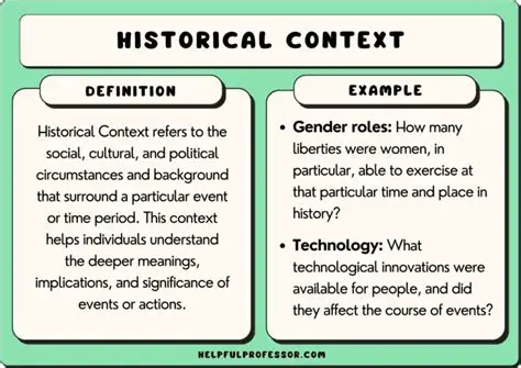 Context Clues and Historical Research