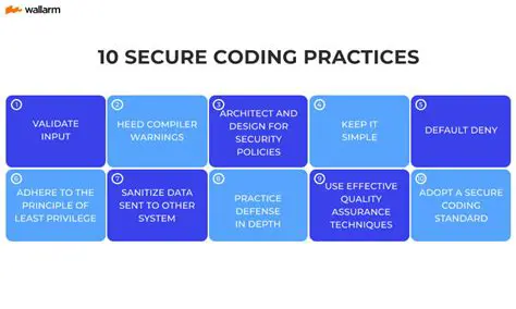 Continue to follow best practices for code security