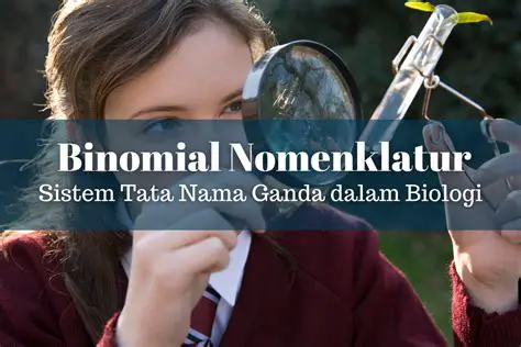 Contoh Gambar Nama dalam Biologi