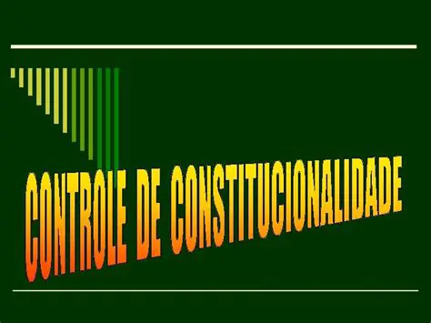 Controlar a constitucionalidade