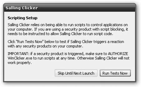 Controlling iTunes with Salling Clicker