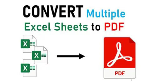 Convert All or Specific Sheets to PDF