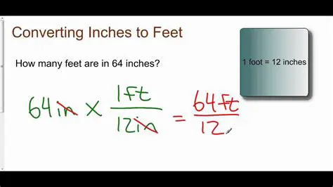 Converting 2 Feet to Inches