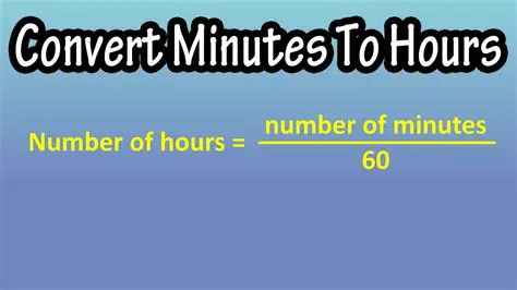 Converting 405 Minutes to Hours and Minutes