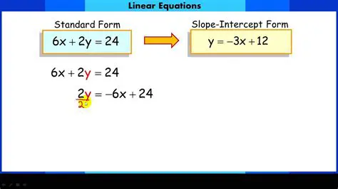Converting the Given Equation into Standard Form
