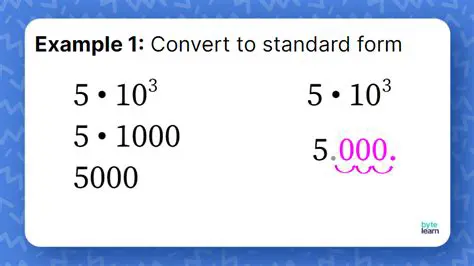 Converting to Standard Form