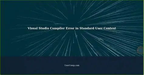 Corrupted Visual Studio installation