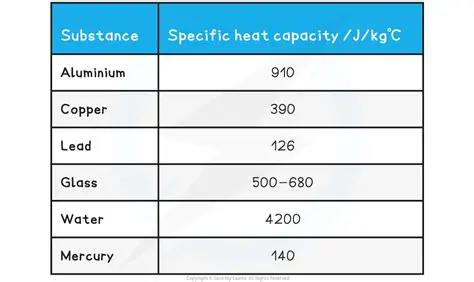 Cotton has a relatively low specific heat capacity