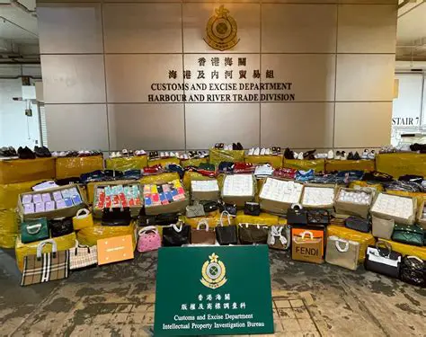 Counterfeit goods smuggling